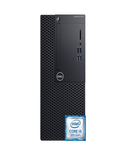 DELL OptiPlex 3070 - Intel Core I5-9500 - 4GB RAM - 1TB - Intel UHD Graphics 630 - DOS -Black